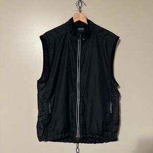 Vintage Nike Black Zip-up  Vest Large